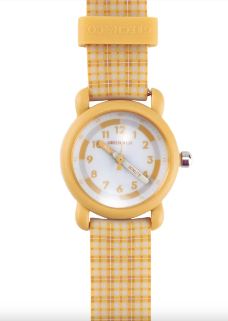 GRECH & CO Classic Watch - Buckwheat Plaid