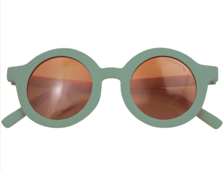 GRECH & CO Original Round Sunglasses - Fern