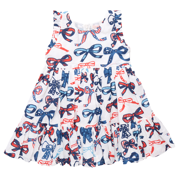 PINK CHICKEN Kelsey Bows Dress