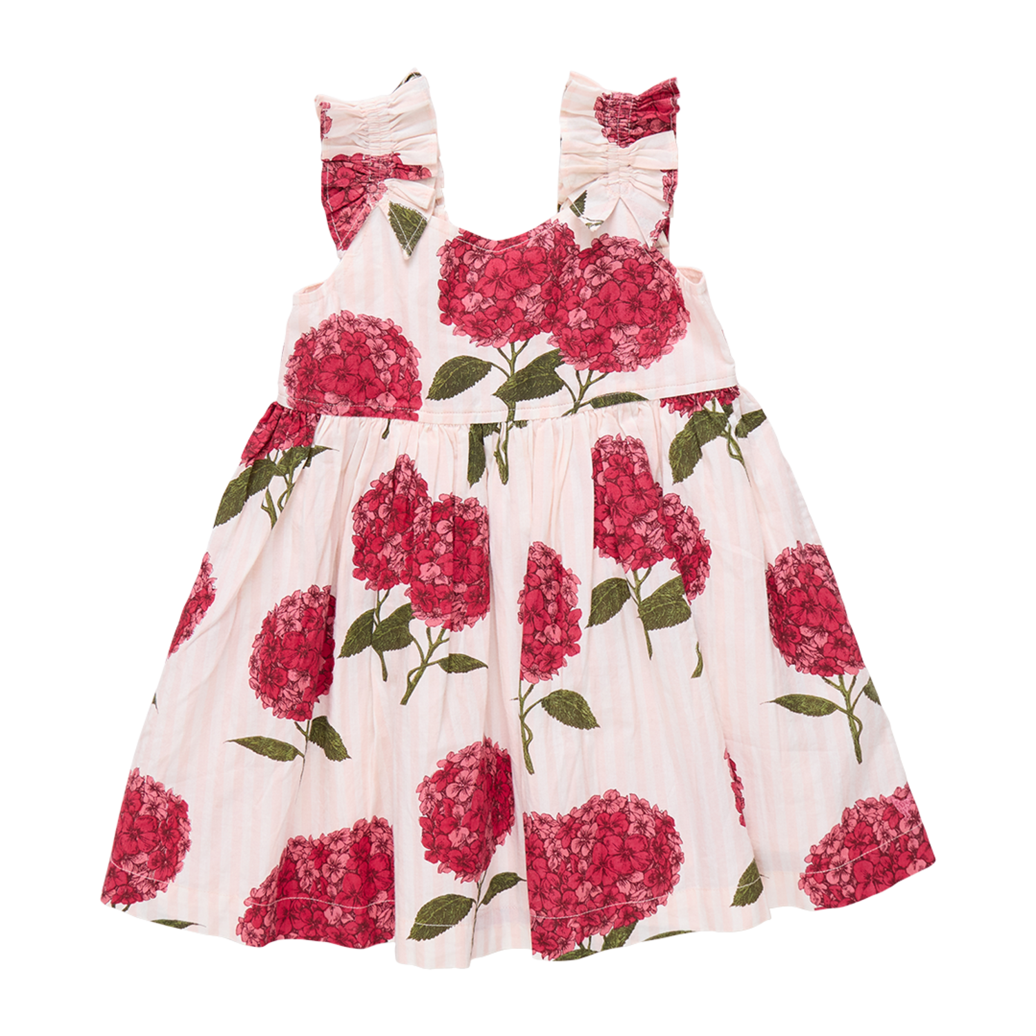 strapless open back dress Sarah Dress Hydrangea Pink main image 1