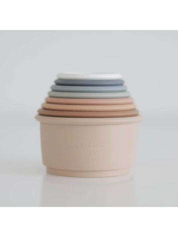 THE SATURDAY BABY Silicone Stacking Cups