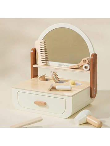 COCO VILLAGE Wooden Beauty Station Playset