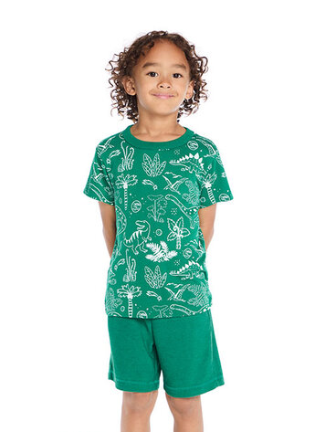 CHASER Tropical Dinosaurs T-Shirt