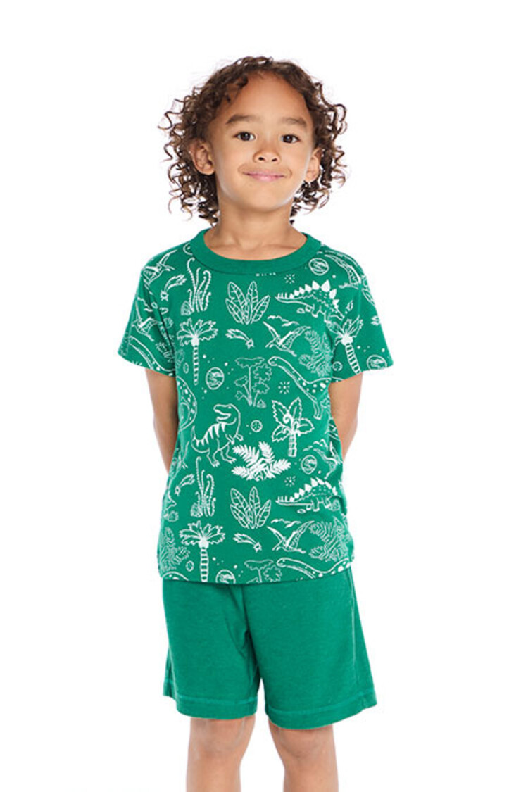CHASER Tropical Dinosaurs T-Shirt