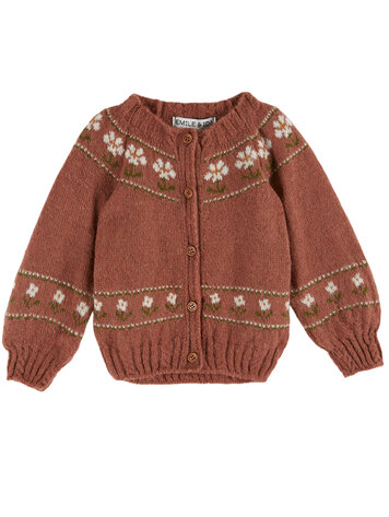 EMILE ET IDA Cardigan BB Marguerite