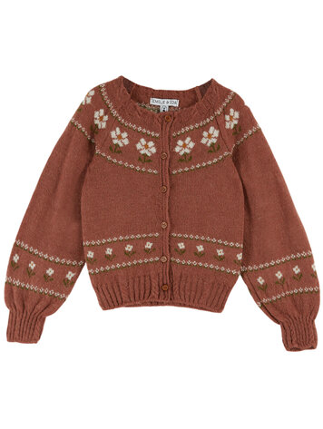EMILE ET IDA Cardigan Girls Marguerite
