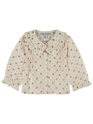 EMILE ET IDA BB Blouse Block Print