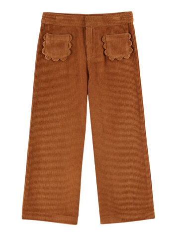 EMILE ET IDA Poches Fleurs Pantalon