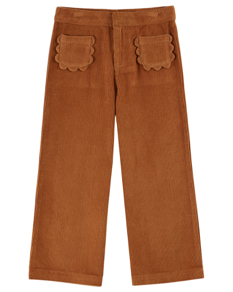 EMILE ET IDA Poches Fleurs Pantalon