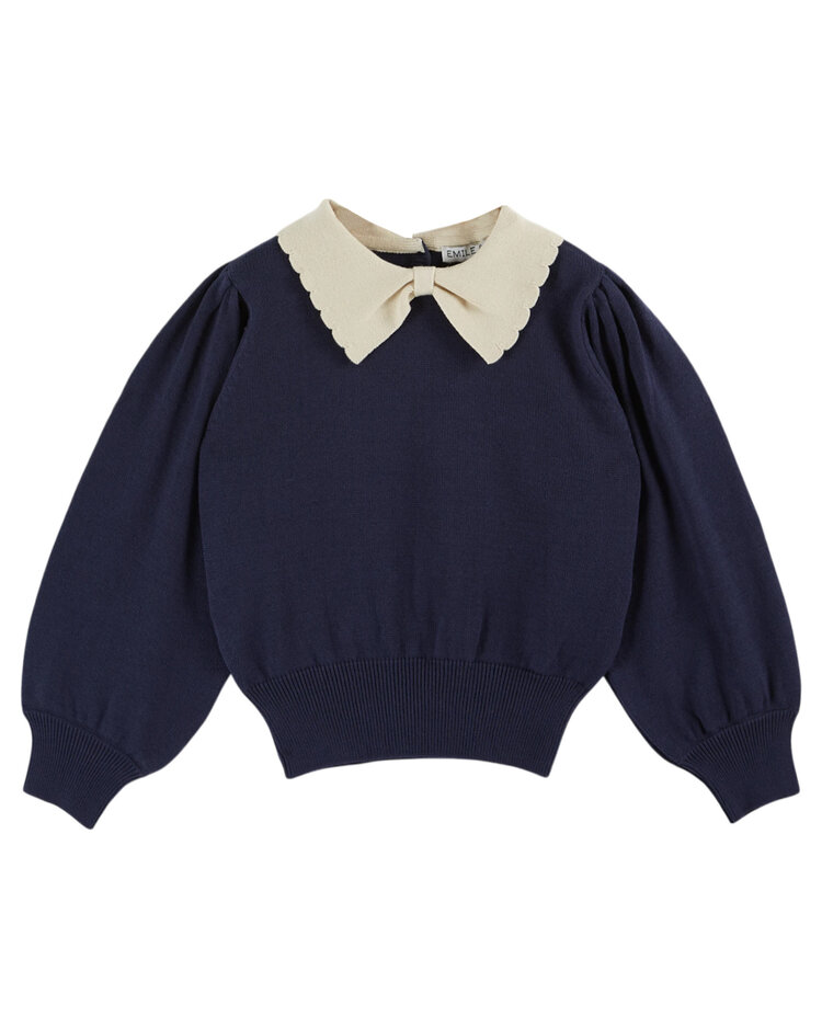EMILE ET IDA Pullover Col Pierrot