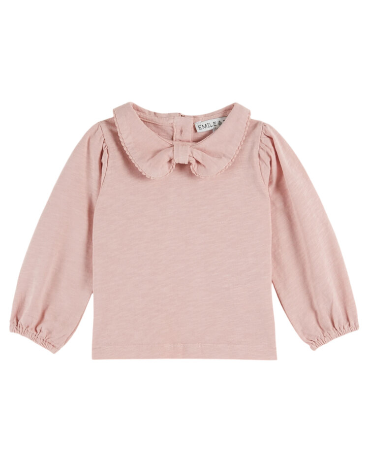 EMILE ET IDA BB Tee Shirt Picote