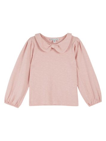 EMILE ET IDA Tee Shirt Picote