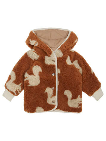 EMILE ET IDA Manteau BB Fausse Fourrure