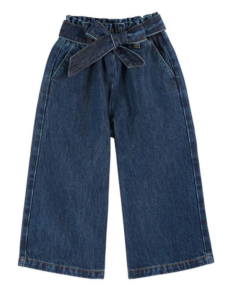 EMILE ET IDA Pantalon Jean Large Ceinture