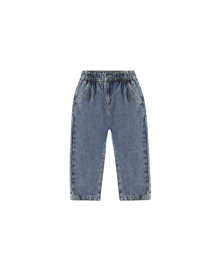 RYLEE AND CRU Baggy Denim Baby Pant