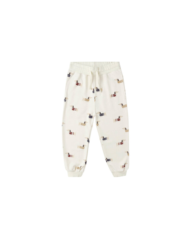 RYLEE AND CRU Dachshund Jogger Baby Sweatpant