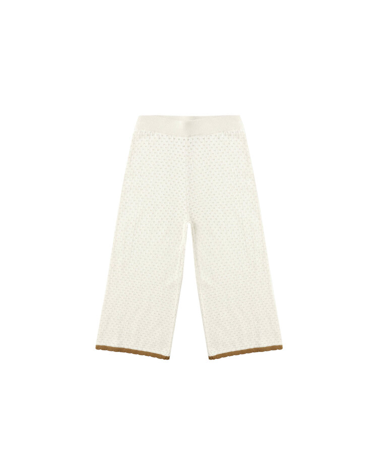 RYLEE AND CRU Pointelle Knit Pant