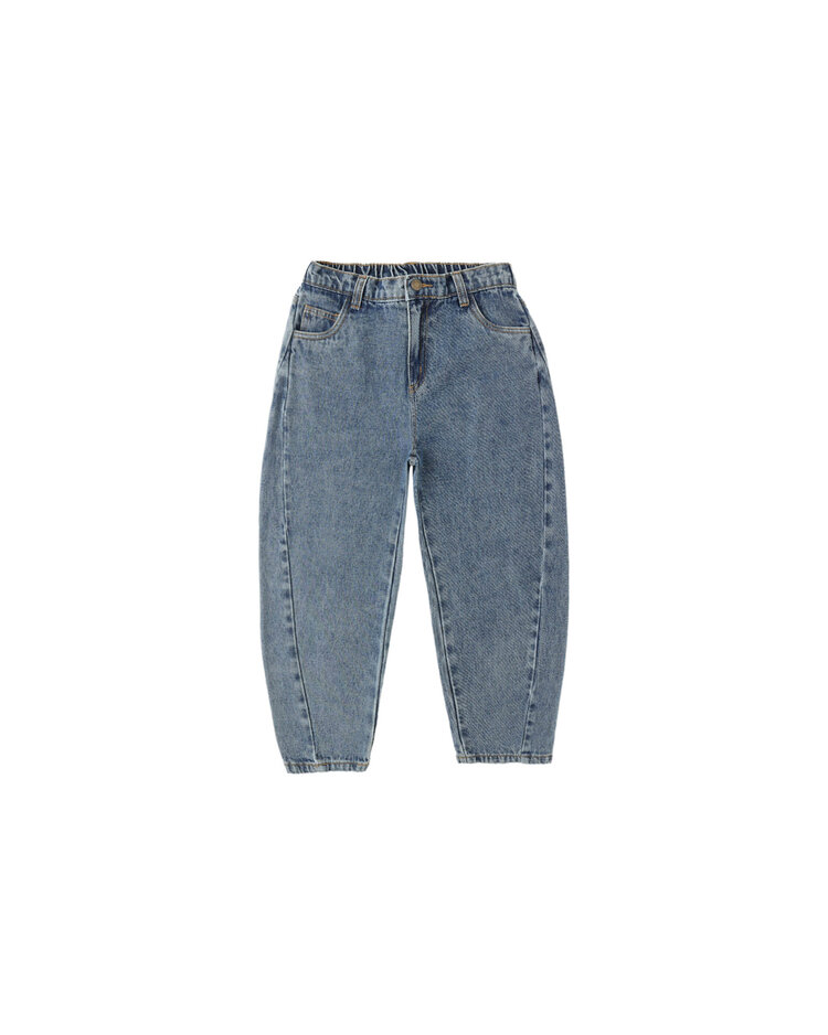 RYLEE AND CRU Barrel Denim Pant