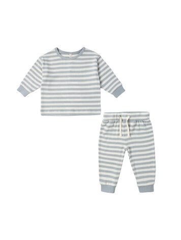 QUINCY MAE Cozy Stripe Set