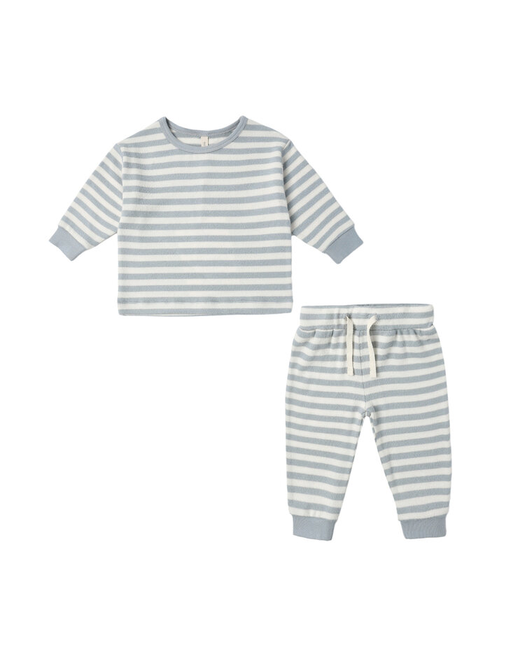 QUINCY MAE Cozy Stripe Set