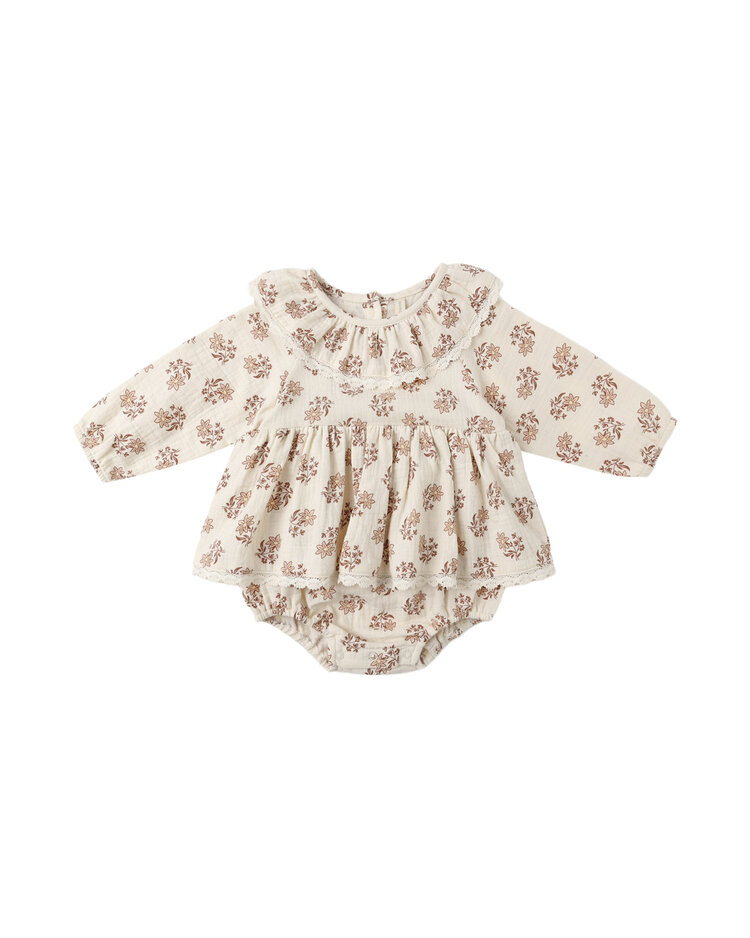 QUINCY MAE Thalia Daylily Romper