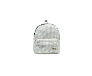 chateau gingham print mini backpack QUINCY MAE Mini Backpack - Blue Gingham
