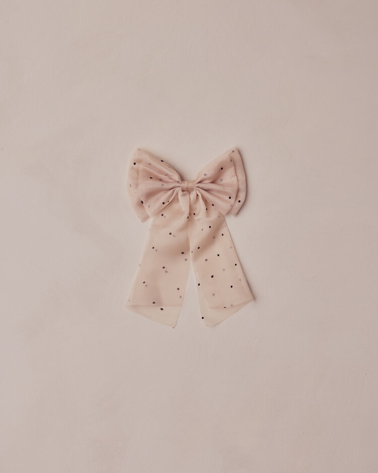 NORALEE Alice Bow - Flocked Dot