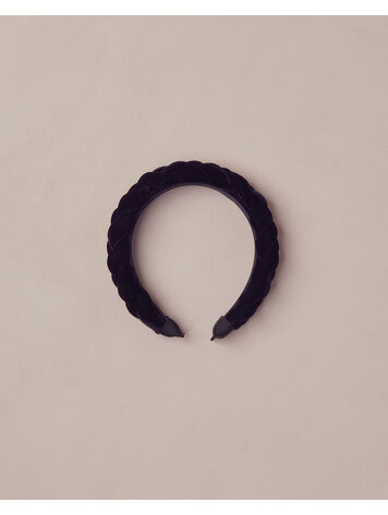 NORALEE Braided Headband - Black