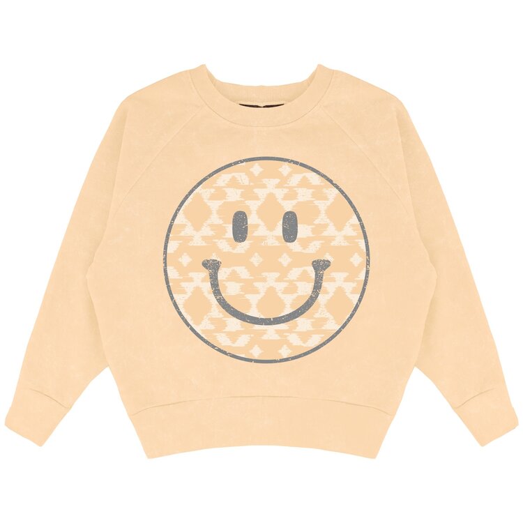 TINY WHALES Happy Camper Boxy Sweatshirt