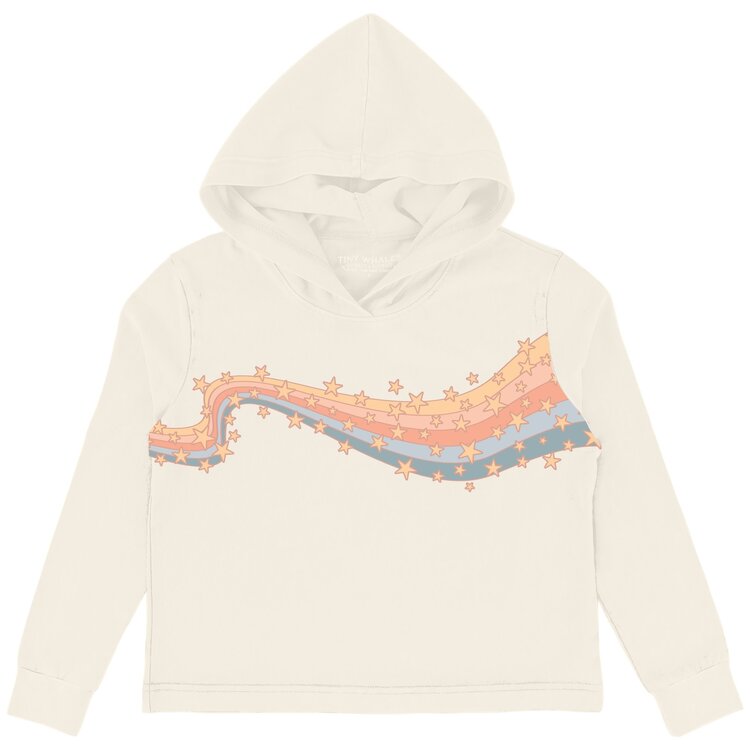 TINY WHALES Cosmos Hooded Tee
