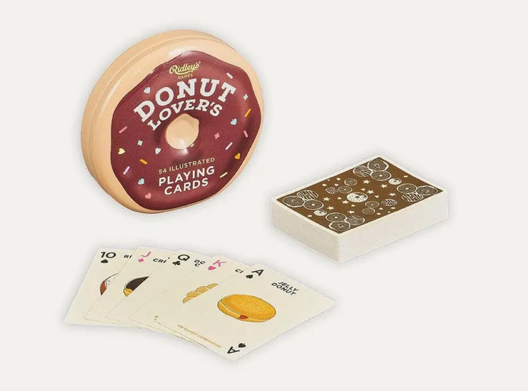 Donut Lover's Playing Cards