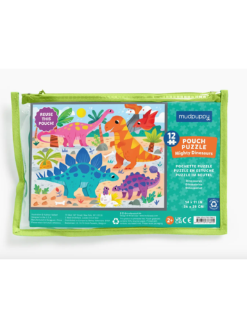 Mighty Dinosaurs Pouch Puzzle