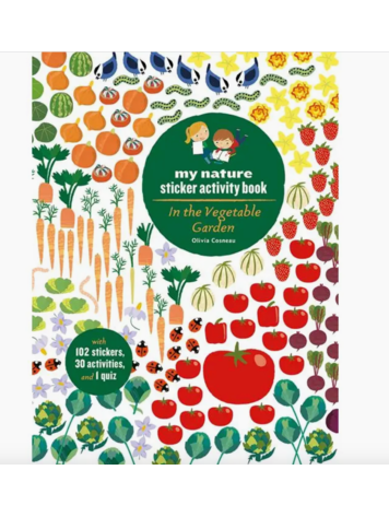 In The Vegetable Garden Sticker Activity