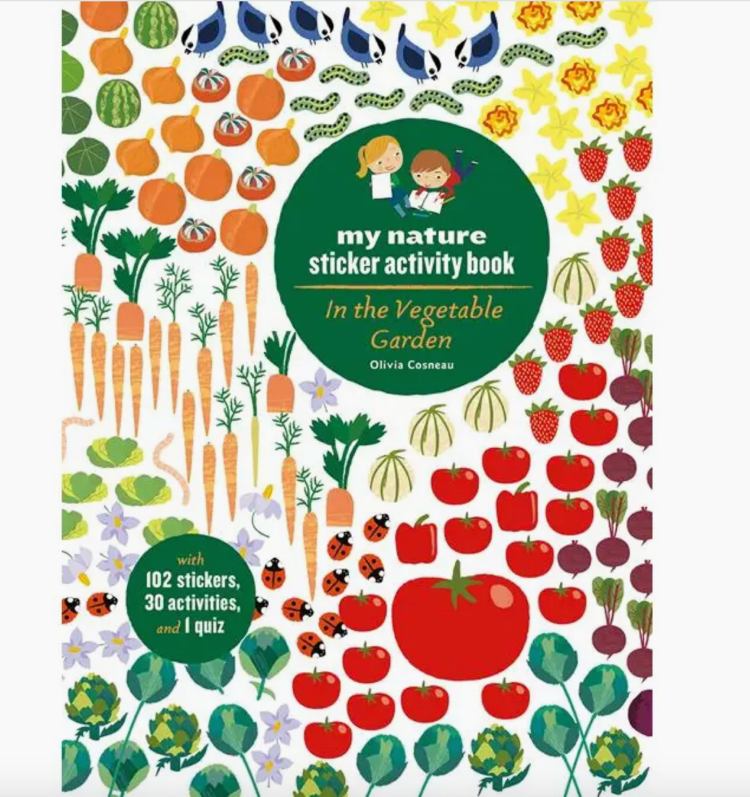 In The Vegetable Garden Sticker Activity