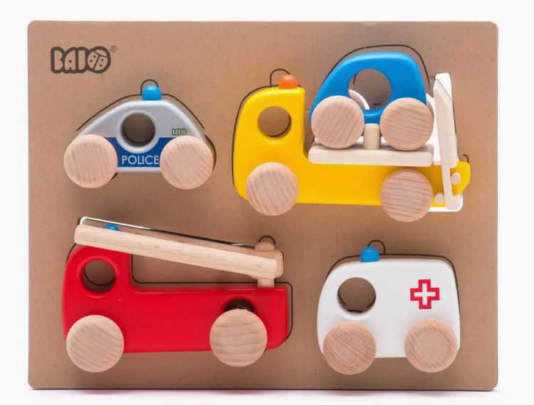LITTLE POLAND GALLERY Bajo Emergency Vehicle Set