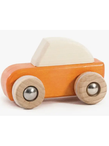 Bajo Pull-Back Car - Orange