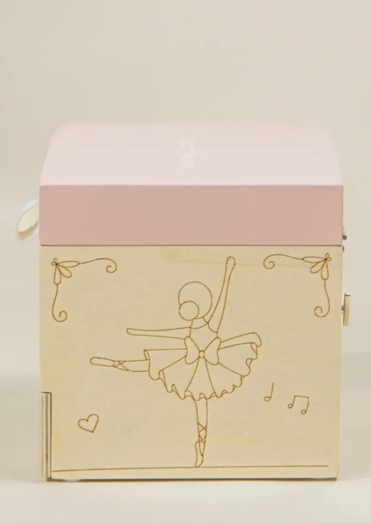 COCO VILLAGE Wooden Musical Ballerina Box