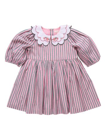 PINK CHICKEN Darcy Stripe Dress