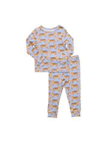 PINK CHICKEN Tigers Bamboo PJ Set