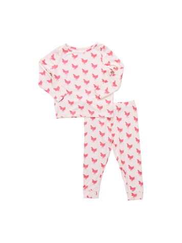 PINK CHICKEN Chickens Bamboo PJ Set