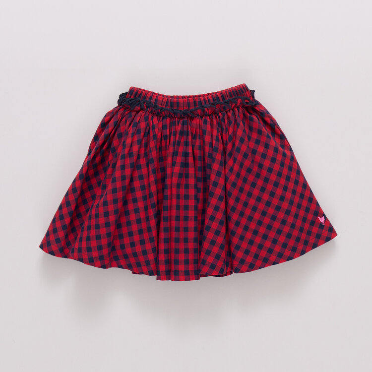 PINK CHICKEN Gianna Check Skirt