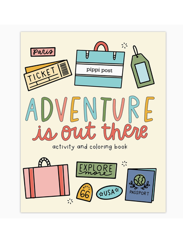 Adventure is Out There Activity & Coloring Book