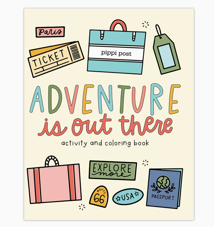 Adventure is Out There Activity & Coloring Book