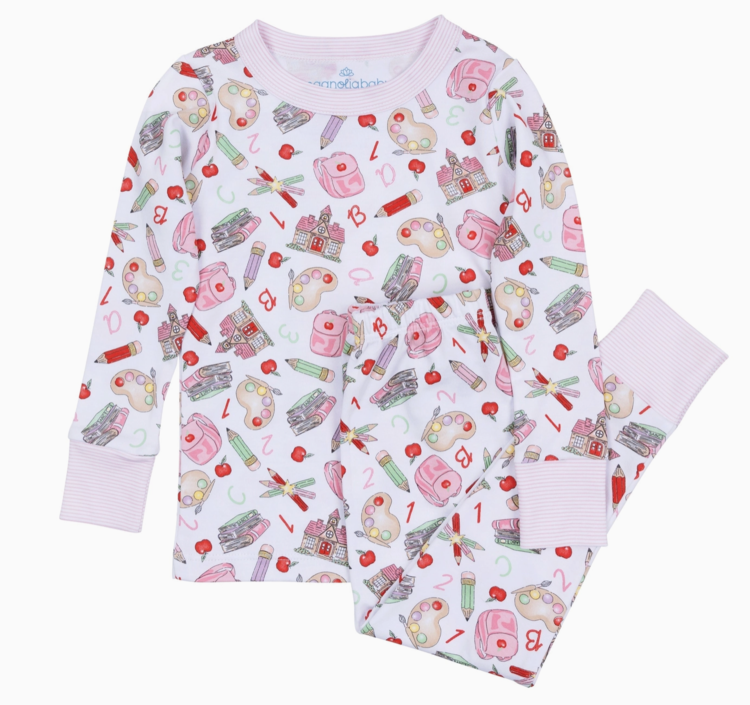 MAGNOLIA BABY School Day Sweetness Pajamas
