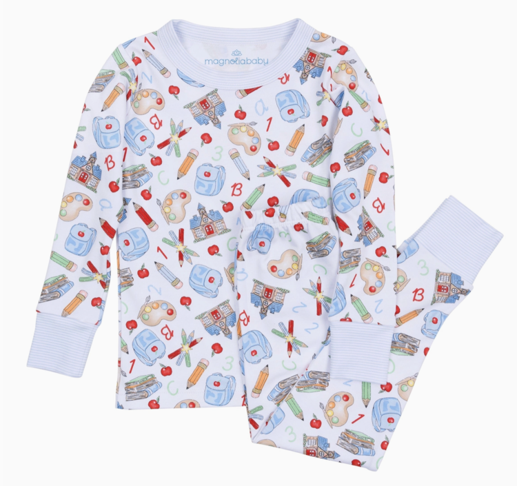 MAGNOLIA BABY School Day Sweetness Pajamas