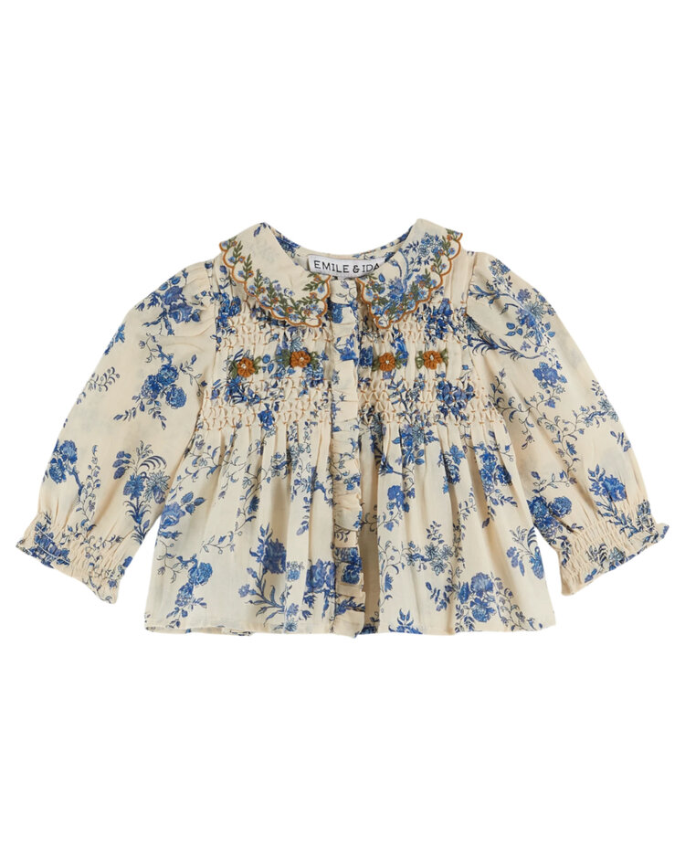 EMILE ET IDA BB Blouse Smockee