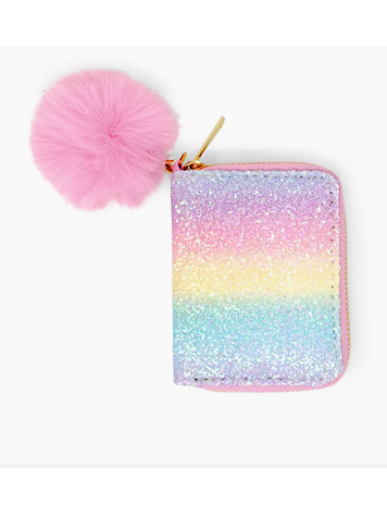 Glitter Rainbow Wallet - Bright