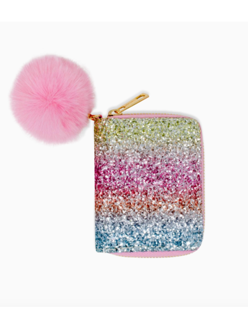 Glitter Rainbow Wallet - Rainbow