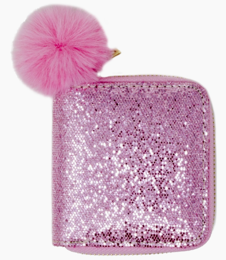 Glitter Wallet - Pink