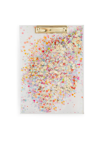 Jollity & Co. + Daydream Society Book Club Confetti Clipboard
